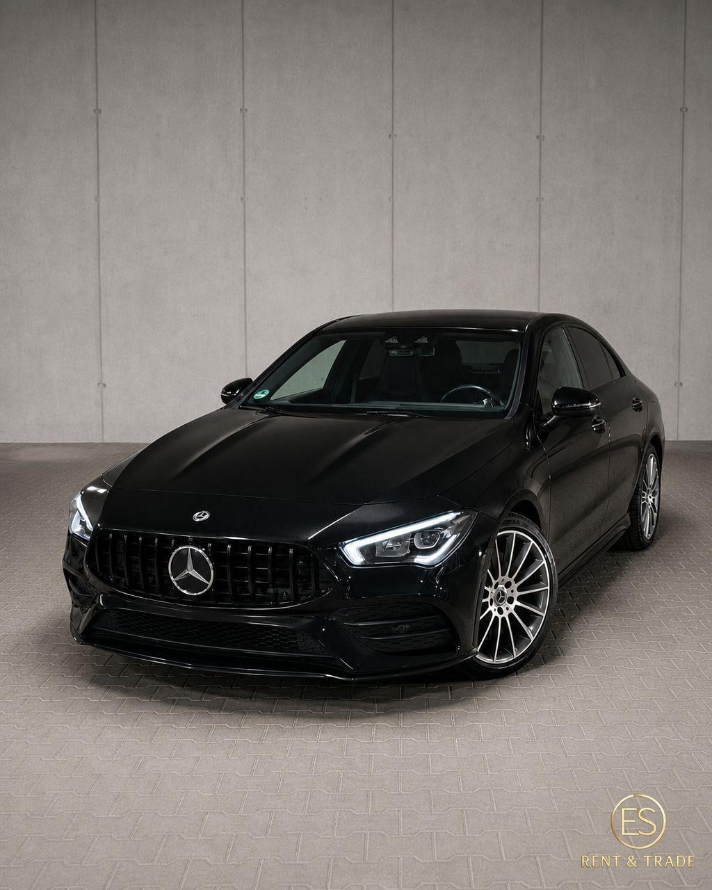 Mercedes – schwarze Limousine